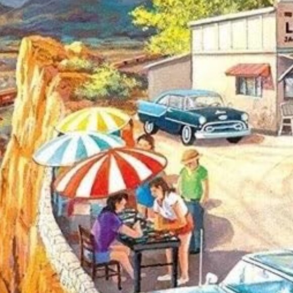 New sealed Ravensburger 500 pcs Large Format Puzzle-Scenic Overlook - Picture 8 of 15